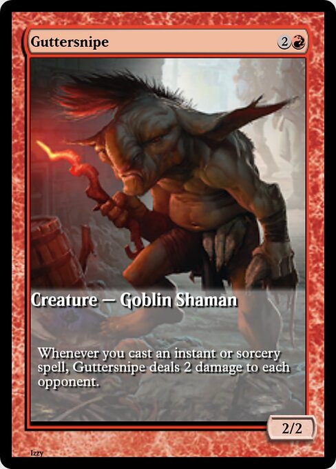 Guttersnipe — Magic Online Promos #69248, art by Izzy