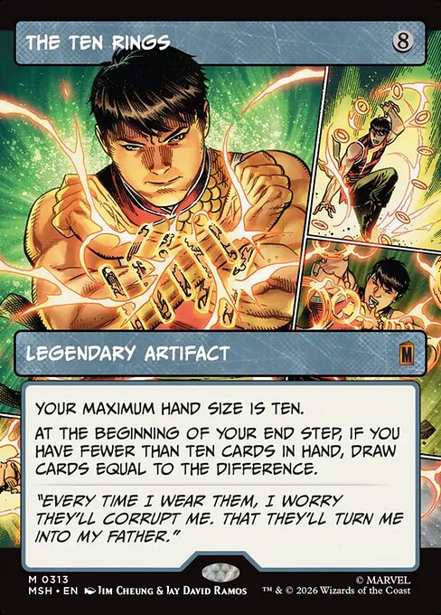 The Ten Rings — Marvel Super Heroes #313, art by Jim Cheung & Jay David Ramos