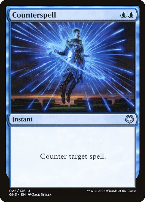 Counterspell — Game Night: Free-for-All #25, art by Zack Stella