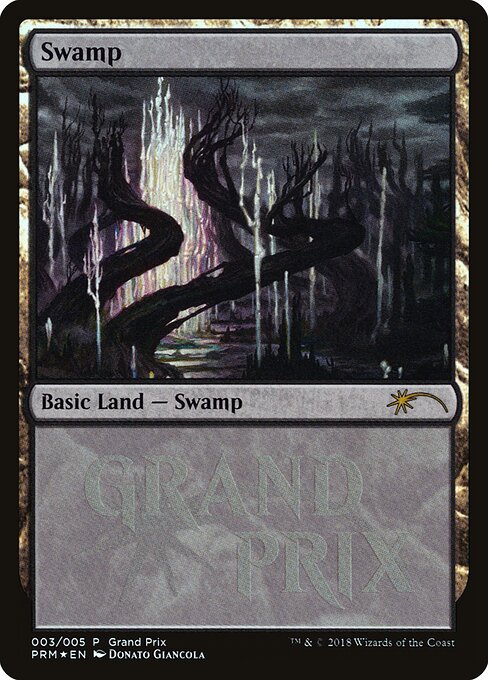 Swamp — Grand Prix Promos #2018c, art by Donato Giancola