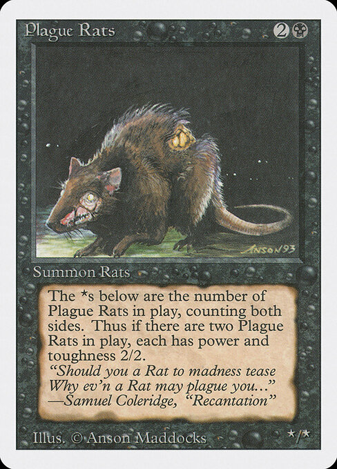 Plague Rats — Revised Edition #123, art by Anson Maddocks