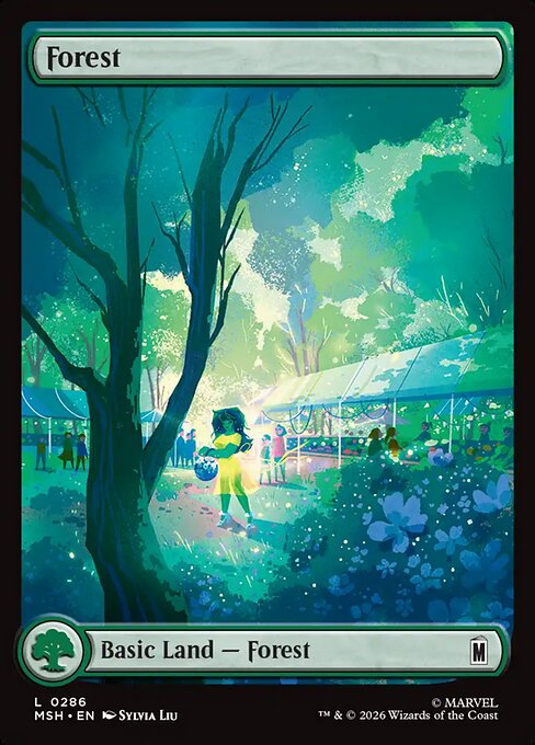 Forest — Marvel Super Heroes #286, art by Sylvia Liu