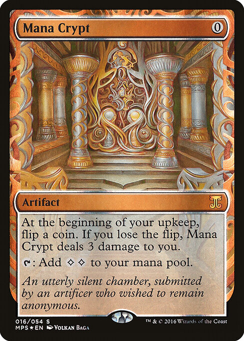Mana Crypt — Kaladesh Inventions #16, art by Volkan Baǵa
