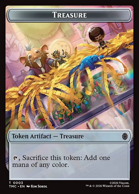 Treasure — Teenage Mutant Ninja Turtles Eternal Tokens #3, art by Kim Sokol