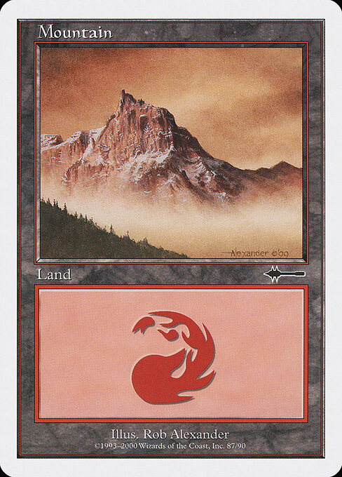 Mountain — Beatdown Box Set #87, art by Rob Alexander