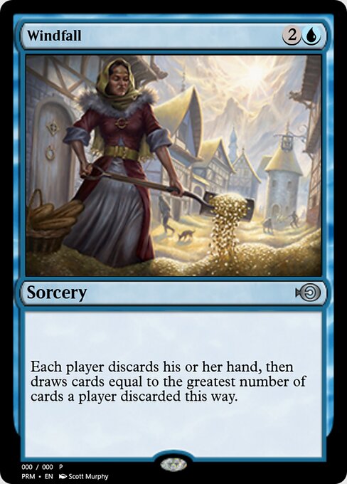 Windfall — Magic Online Promos #62529, art by Scott Murphy