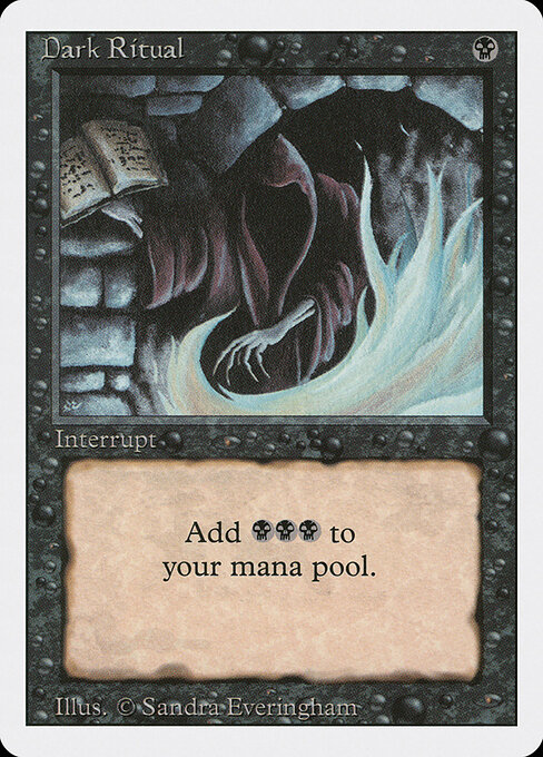 Dark Ritual — Revised Edition #99, art by Sandra Everingham