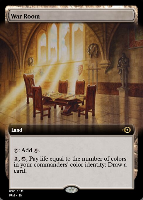 War Room — Magic Online Promos #86032, art by Milivoj Ćeran