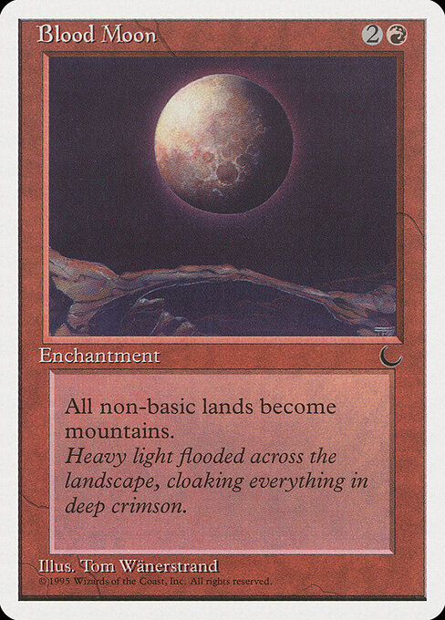 Blood Moon — Chronicles #46, art by Tom Wänerstrand
