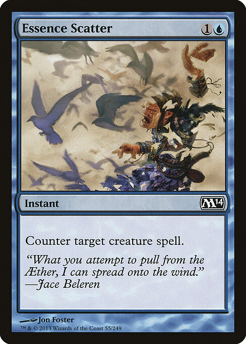 Essence Scatter — Magic 2014 #55, art by Jon Foster