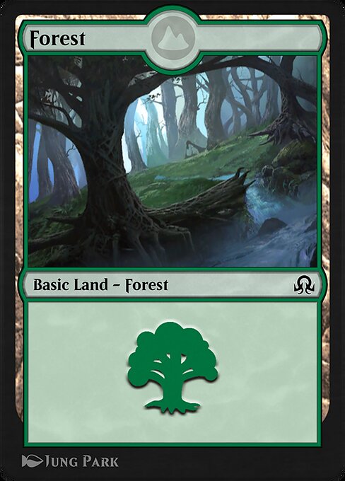 Forest — Shadows over Innistrad Remastered #290, art by Jung Park