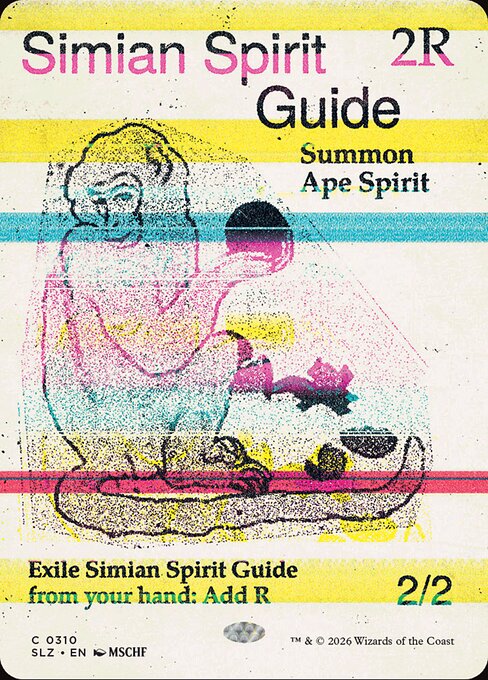 Simian Spirit Guide — The Zeta Set #310, art by MSCHF