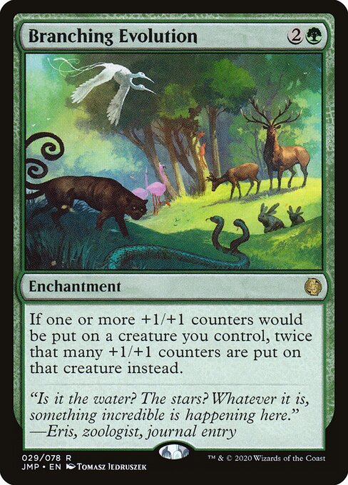 Branching Evolution — Jumpstart #29, art by Tomasz Jedruszek
