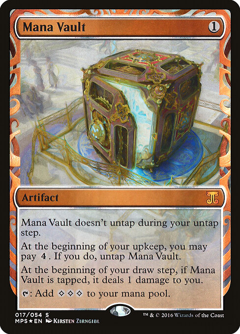Mana Vault — Kaladesh Inventions #17, art by Kirsten Zirngibl