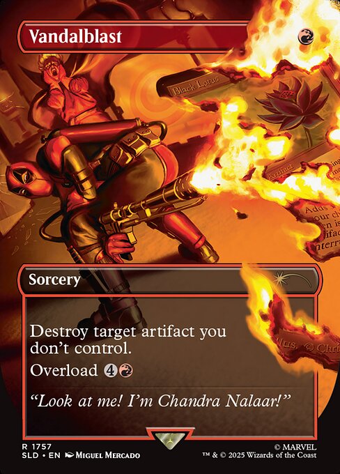 Vandalblast — Secret Lair Drop #1757, art by Miguel Mercado