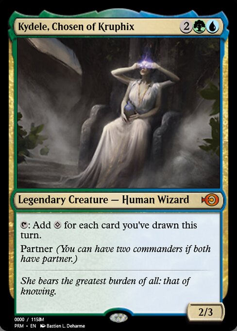 Kydele, Chosen of Kruphix — Magic Online Promos #86164, art by Bastien L. Deharme