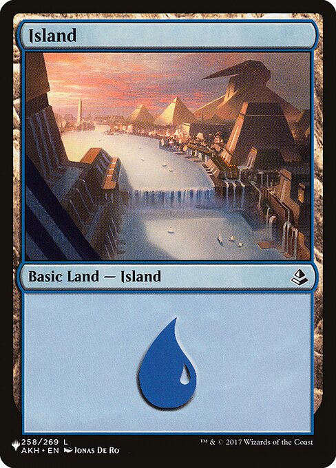 Island — The List #AKH-258, art by Jonas De Ro