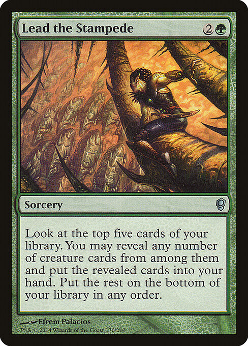 Lead the Stampede — Conspiracy #170, art by Efrem Palacios