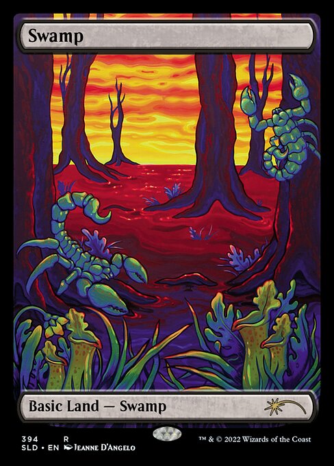 Swamp — Secret Lair Drop #394, art by Jeanne D'Angelo