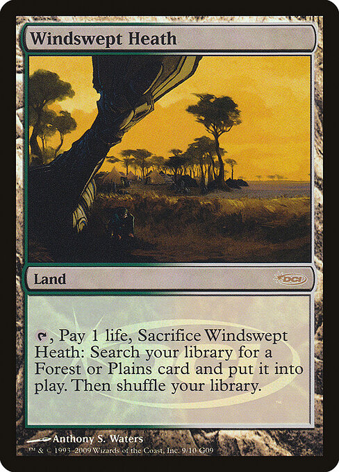 Windswept Heath — Judge Gift Cards 2009 #9, art by Anthony S. Waters