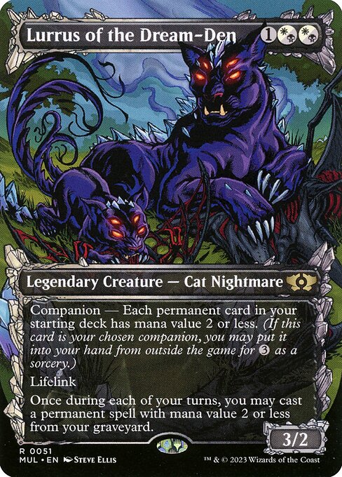 Lurrus of the Dream-Den — Multiverse Legends #51, art by Steve Ellis