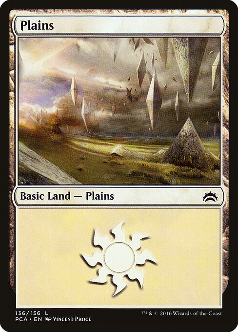 Plains — Planechase Anthology #136, art by Vincent Proce