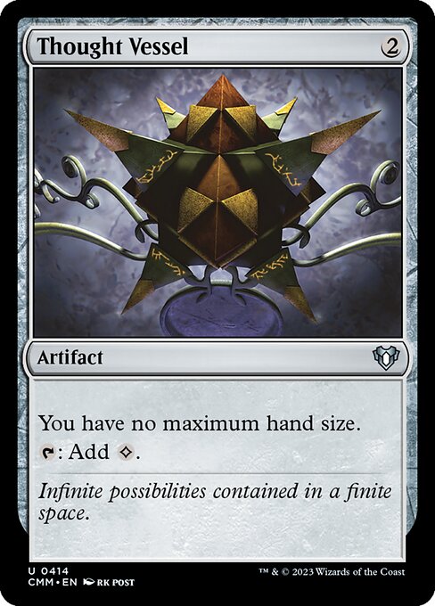 Thought Vessel — Commander Masters #414, art by rk post