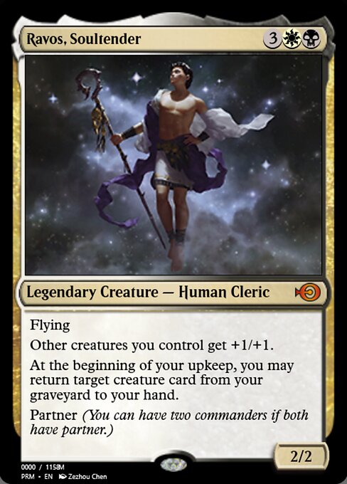 Ravos, Soultender — Magic Online Promos #86168, art by Zezhou Chen
