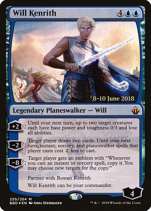 Will Kenrith — Battlebond Promos #255s, art by Anna Steinbauer