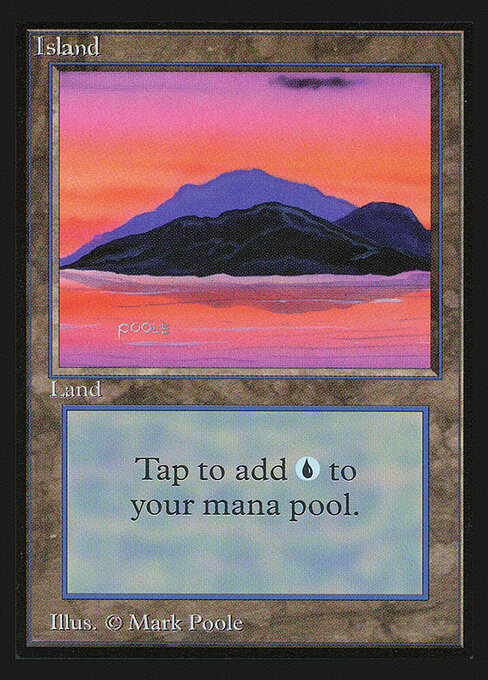 Island — Intl. Collectors' Edition #293, art by Mark Poole