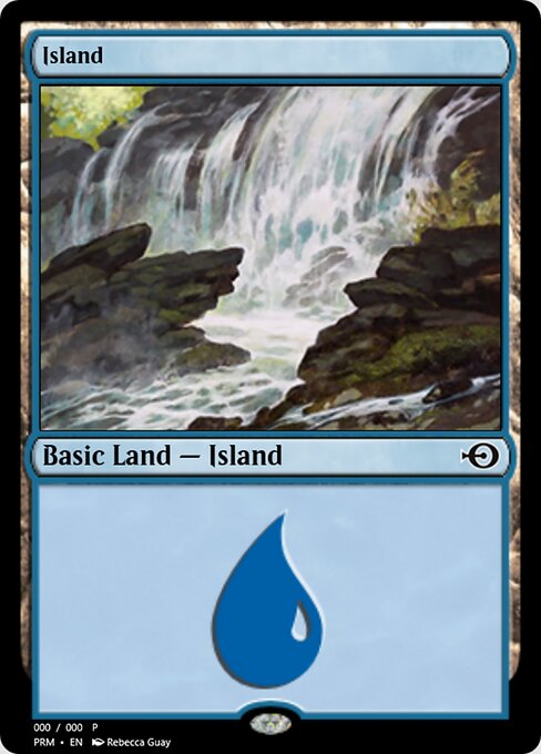 Island — Magic Online Promos #58255, art by Rebecca Guay
