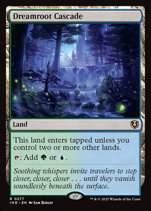 Dreamroot Cascade — Innistrad Remastered #277, art by Sam Burley