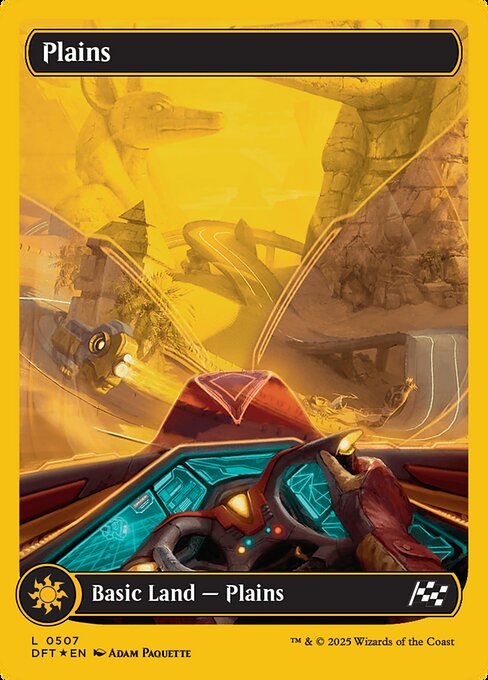Plains — Aetherdrift #507, art by Adam Paquette