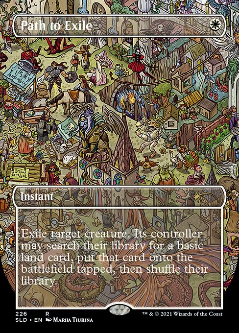 Path to Exile — Secret Lair Drop #226, art by Marija Tiurina