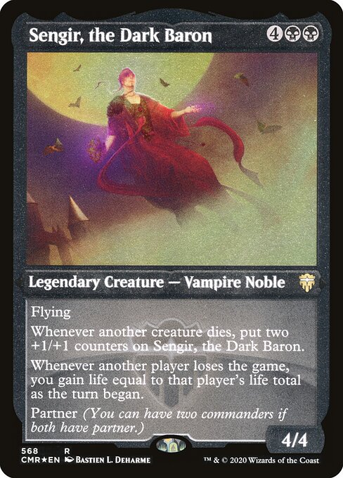 Sengir, the Dark Baron — Commander Legends #568, art by Bastien L. Deharme