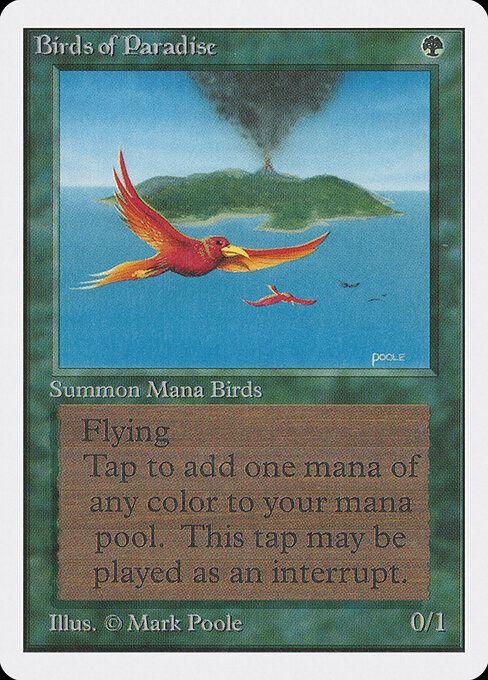 Birds of Paradise — Unlimited Edition #187, art by Mark Poole