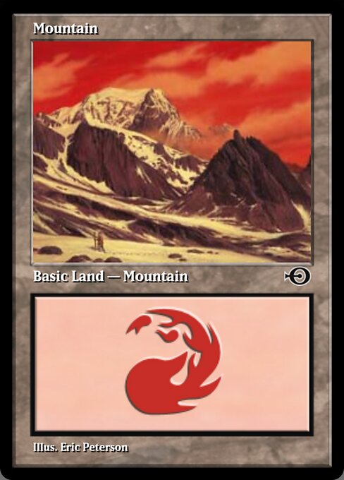 Mountain — Magic Online Promos #291, art by Eric Peterson