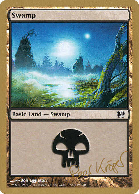 Swamp — World Championship Decks 2003 #pk339, art by Bob Eggleton