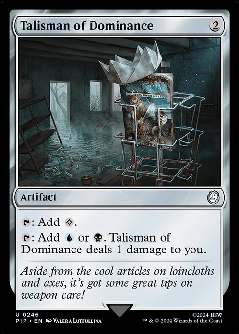 Talisman of Dominance — Fallout #246, art by Valera Lutfullina