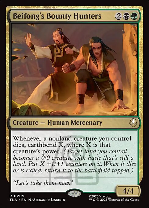 Beifong's Bounty Hunters