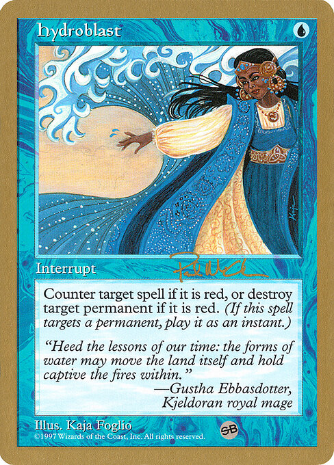 Hydroblast — World Championship Decks 1997 #pm94sb, art by Kaja Foglio