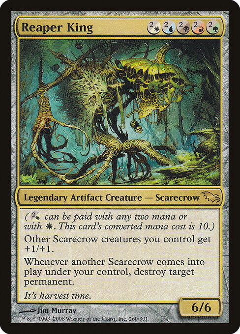 Reaper King — Shadowmoor #260, art by Jim Murray