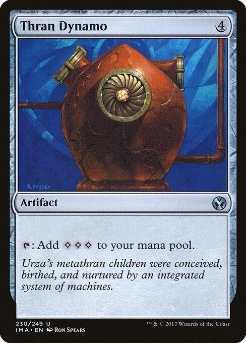 Thran Dynamo — Iconic Masters #230, art by Ron Spears
