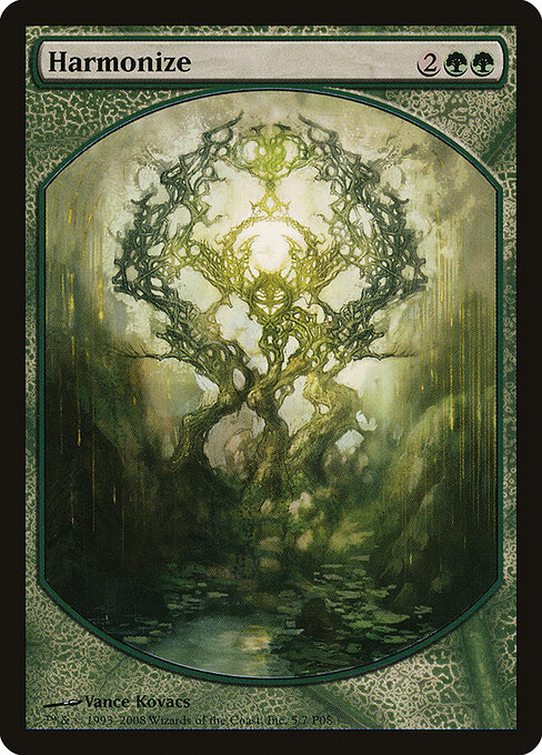 Harmonize — Magic Player Rewards 2008 #5, art by Vance Kovacs