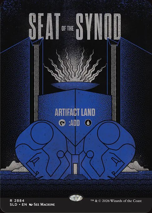 Seat of the Synod — Secret Lair Drop #2884, art by See Machine