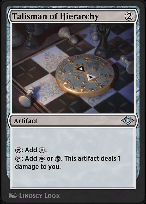 Talisman of Hierarchy — Arena Anthology 1 #21, art by Lindsey Look