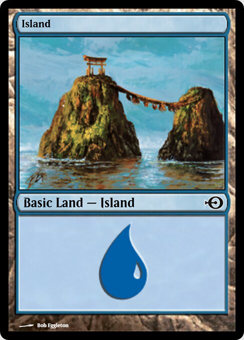 Island — Magic Online Promos #247, art by Bob Eggleton
