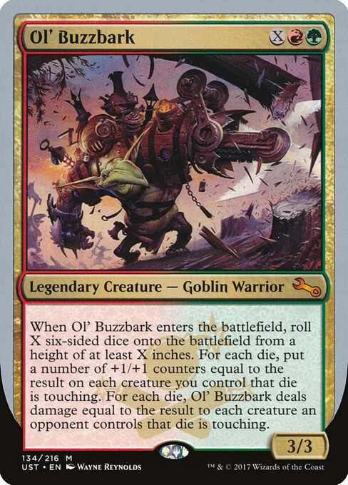 Ol' Buzzbark — Unstable #134, art by Wayne Reynolds