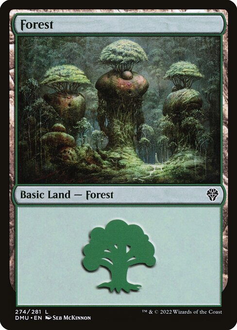 Forest — Dominaria United #274, art by Seb McKinnon