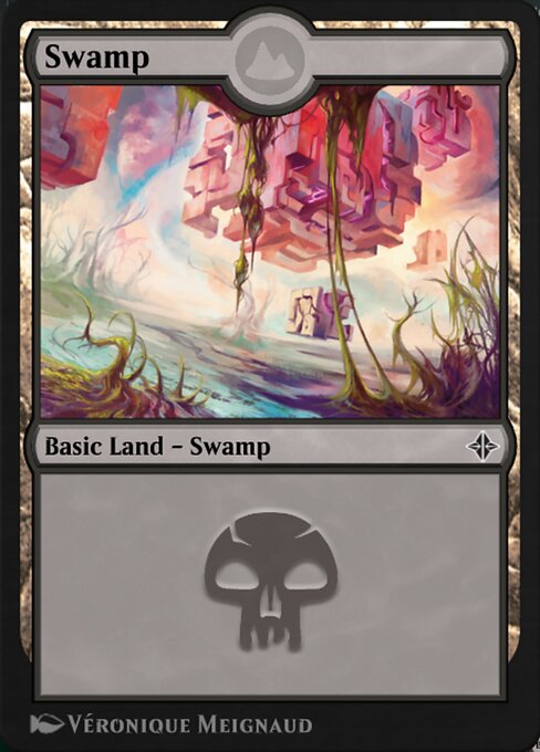 Swamp — MTG Arena Promos #223, art by Véronique Meignaud